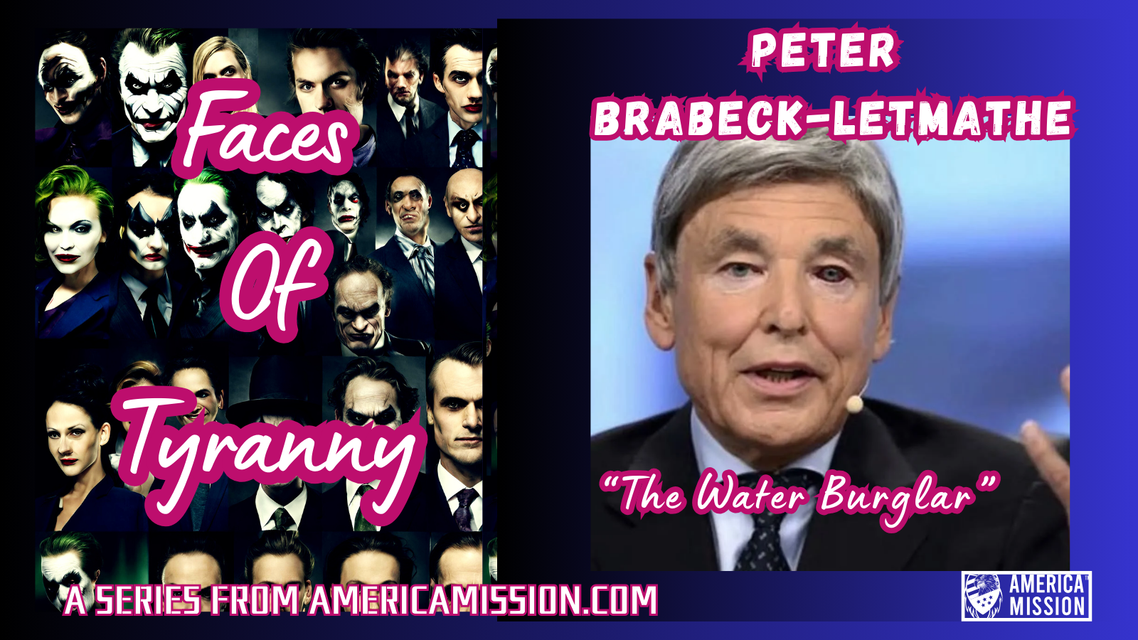 Peter Brabeck-Letmathe: The Globalist Who Wants to Sell You Your Water Back