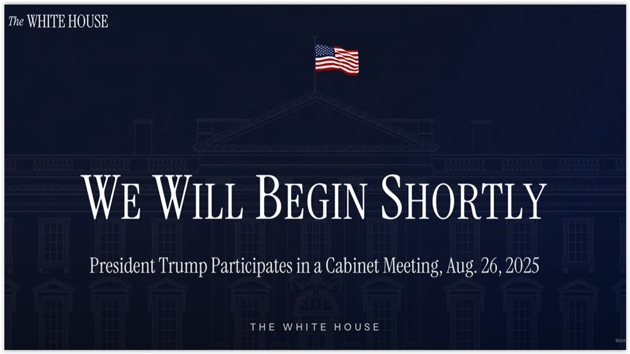 President Trump Cabinet Meeting 08.26.25