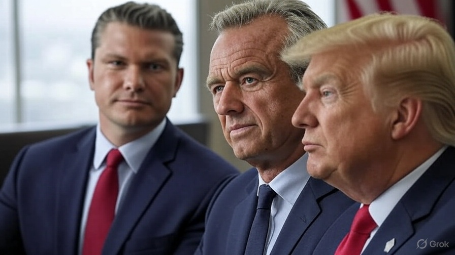 Trump Tuesday: Remarks w/ Sec. Hegseth; Sec. Kennedy Jr Announcement & EO Signing