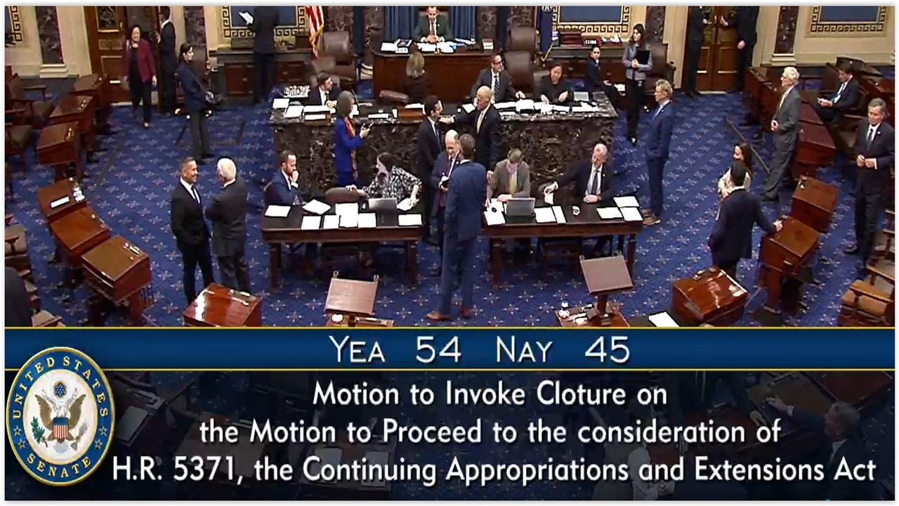 Government Shut Down: Senate Floor Round 13 10.28.25
