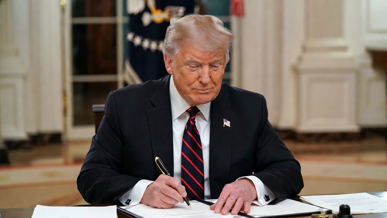 President Trump Signing Ceremony 01.14.26
