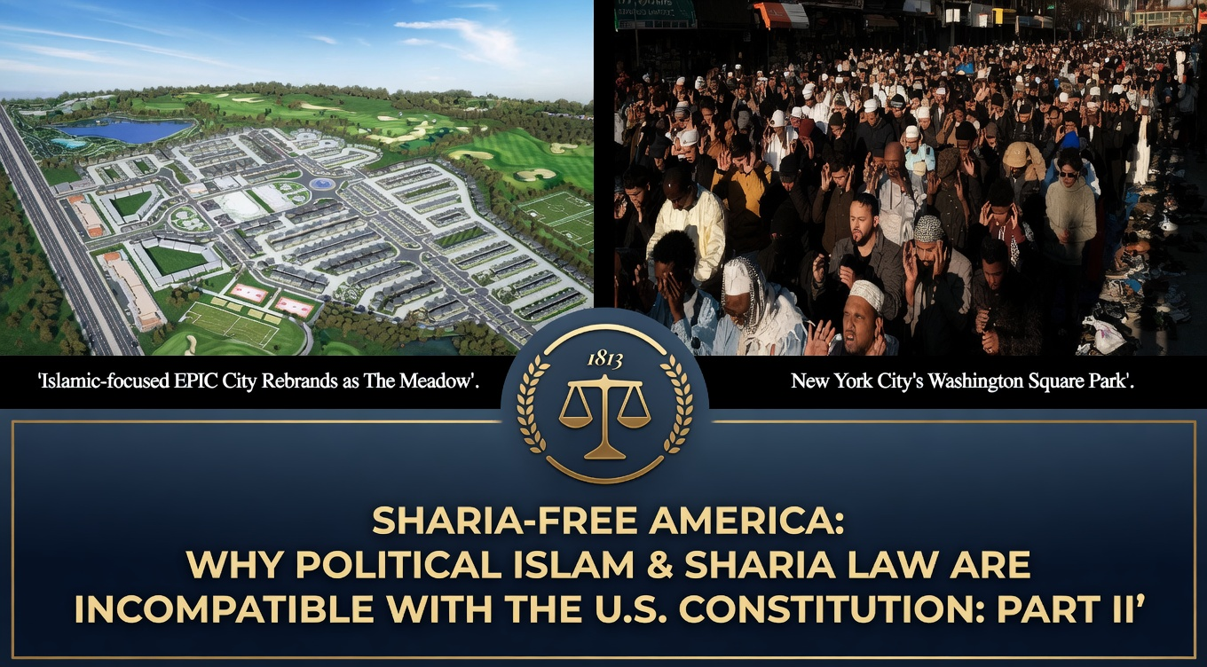 Political Islam Creeping into America? Incompatible with US Constitution & Our Values